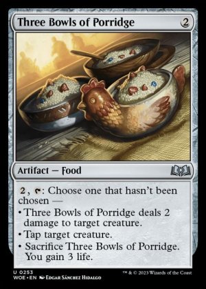 画像1: 《三杯のおかゆ/Three Bowls of Porridge(0253)》【ENG】[WOE茶U]