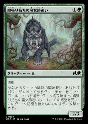 画像1: 縄張り持ちの魔女跡追い/Territorial Witchstalker