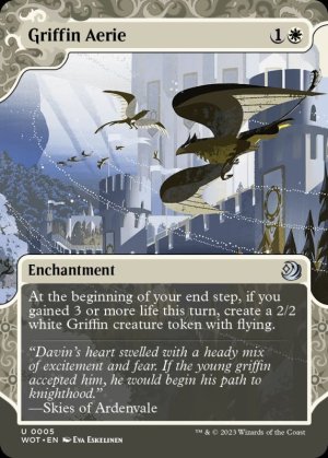 画像2: 《グリフィンの高楼/Griffin Aerie(0005)》【JPN】[WOT白U]