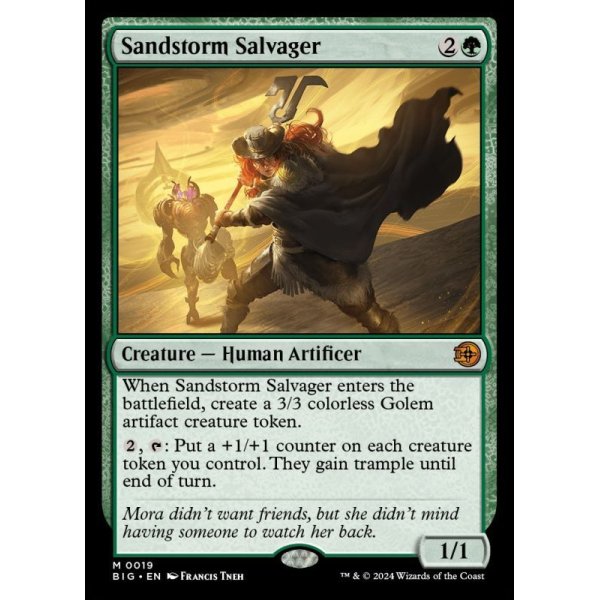 画像2: 砂嵐の回収者/Sandstorm Salvager (2)