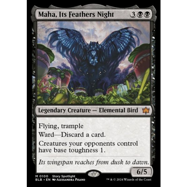 画像2: 羽の夜のマーハ/Maha, Its Feathers Night (2)