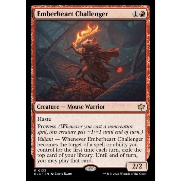 画像2: 熾火心の挑戦者/Emberheart Challenger (2)
