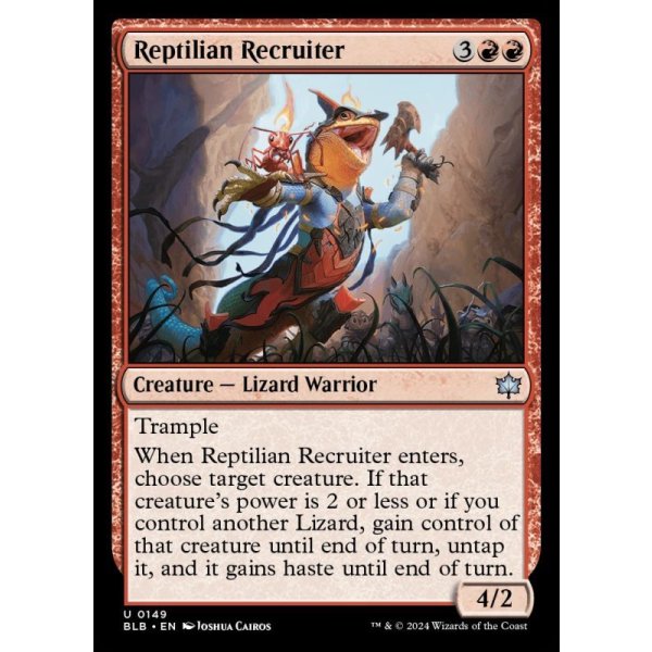 画像2: 爬虫類の徴募兵/Reptilian Recruiter (2)