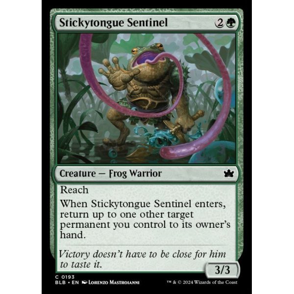 画像2: くっつき舌の歩哨/Stickytongue Sentinel (2)