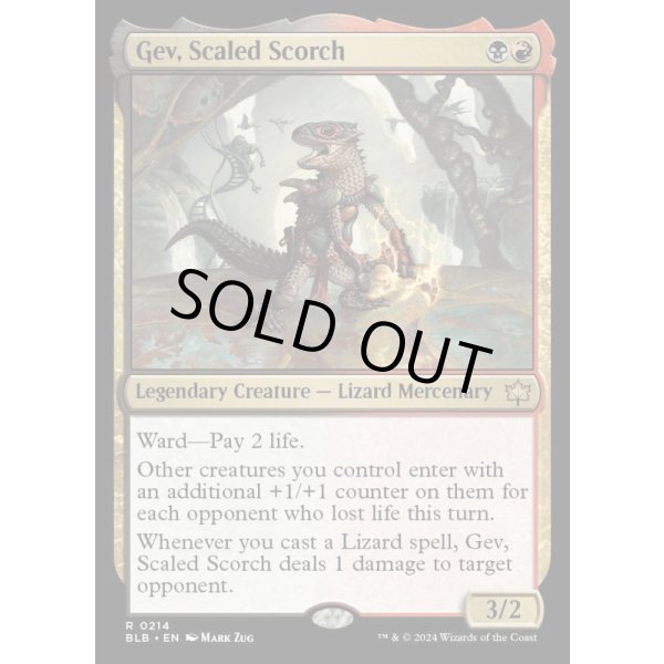 画像2: 鱗の焦熱、ゲヴ/Gev, Scaled Scorch (2)