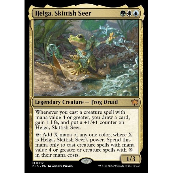 画像2: 神経質な予見者、ヘルガ/Helga, Skittish Seer (2)
