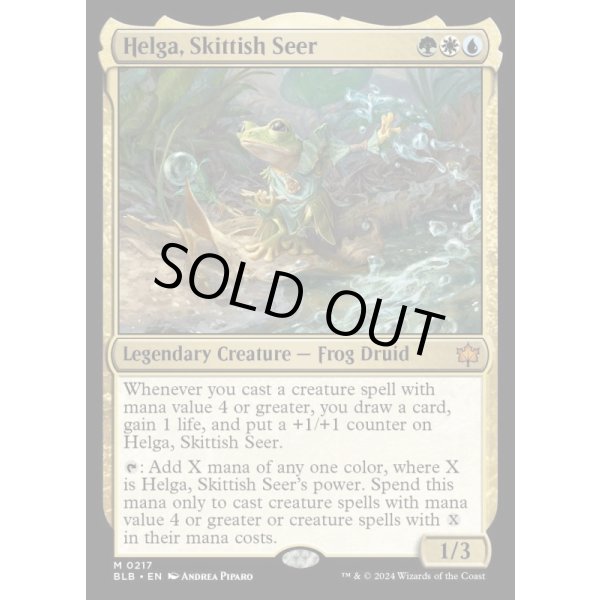 画像2: 神経質な予見者、ヘルガ/Helga, Skittish Seer (2)