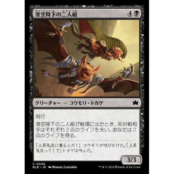 画像1: 滑空降下の二人組/Glidedive Duo (1)