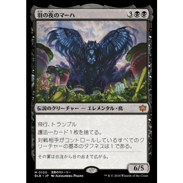 画像1: 羽の夜のマーハ/Maha, Its Feathers Night (1)
