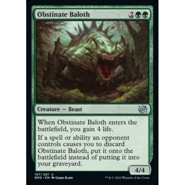 画像2: 強情なベイロス/Obstinate Baloth (2)