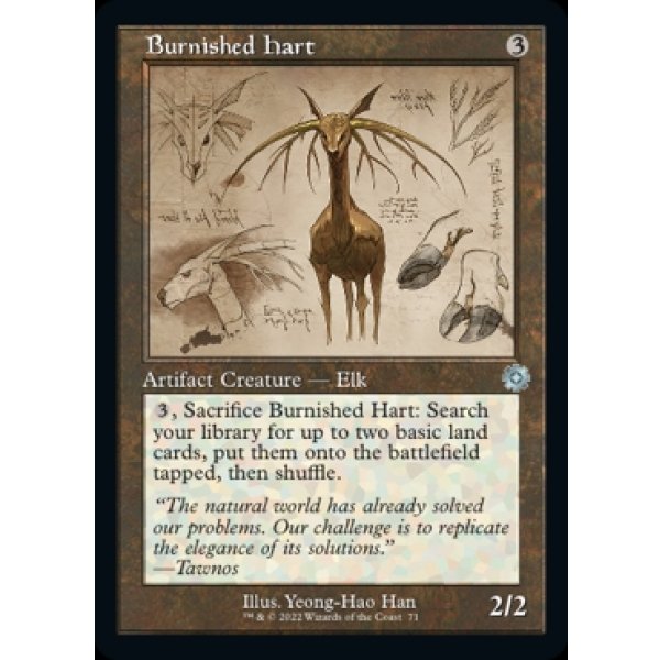 画像2: つややかな雄鹿/Burnished Hart (2)