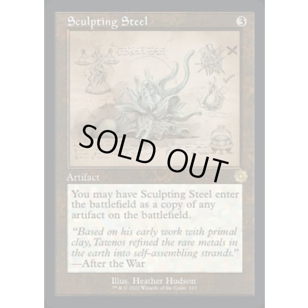 画像2: 彫り込み鋼/Sculpting Steel (2)