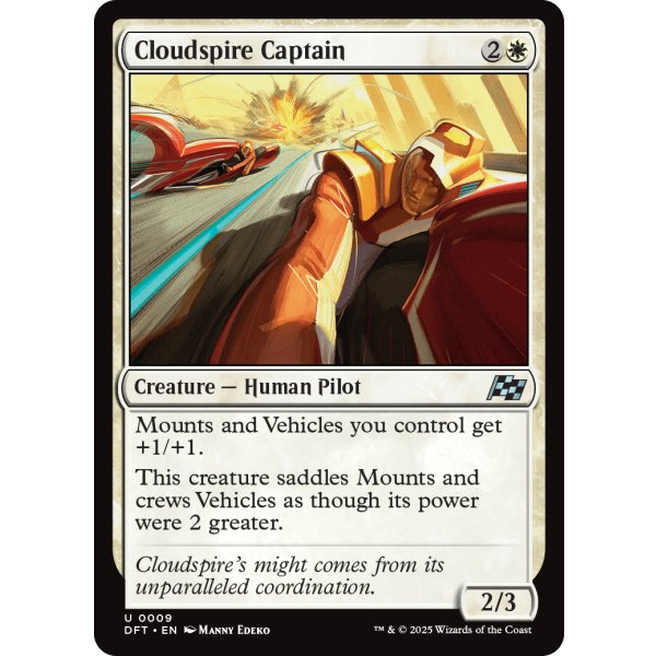 画像2: クラウドスパイアの隊長/Cloudspire Captain (2)