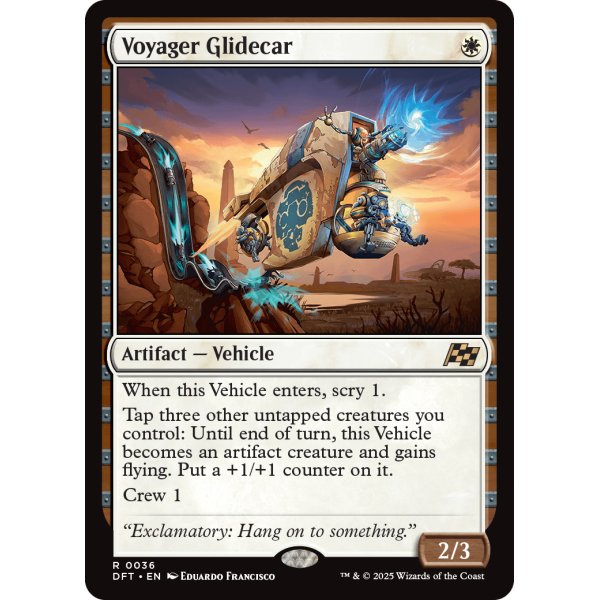 画像2: ボヤージャーの滑空車/Voyager Glidecar (2)