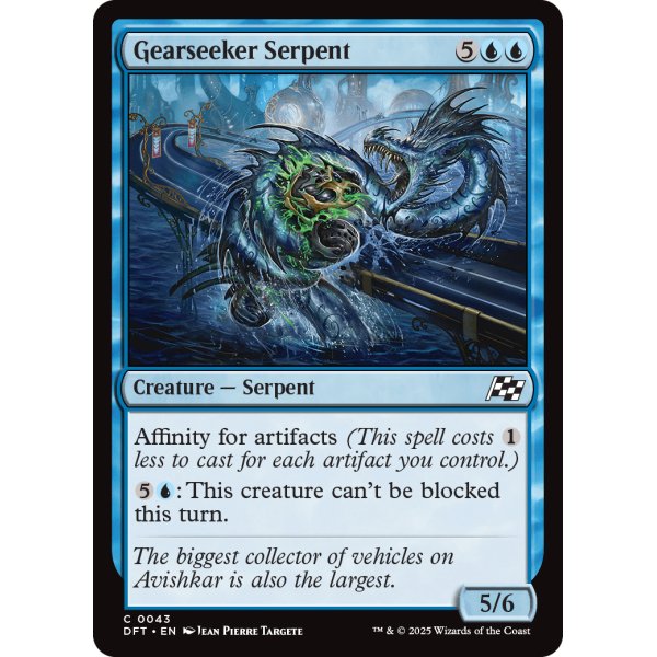 画像2: 歯車襲いの海蛇/Gearseeker Serpent (2)