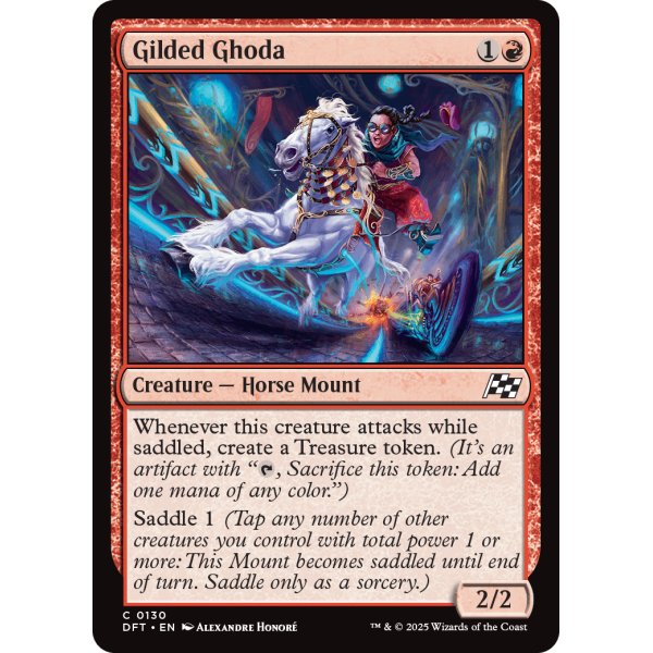 画像2: 金飾りのゴーダ/Gilded Ghoda (2)