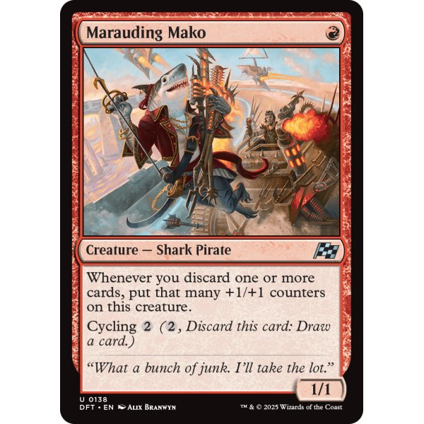 画像2: 略奪するアオザメ/Marauding Mako (2)