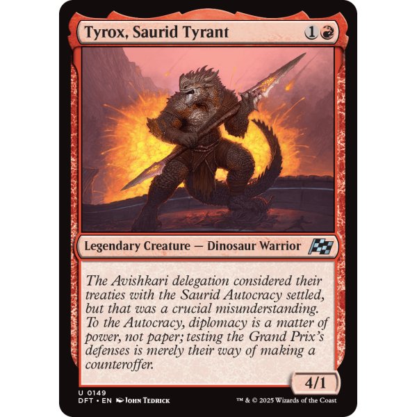 画像2: サウリドの暴君、ティロックス/Tyrox, Saurid Tyrant (2)