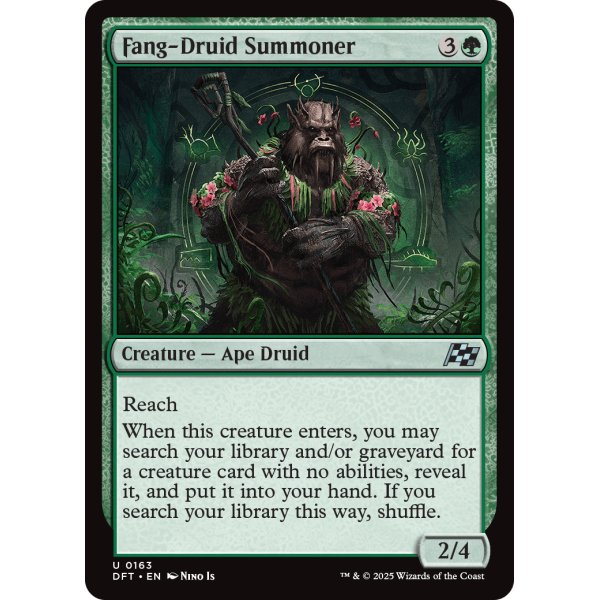画像2: 牙ドルイドの召喚士/Fang-Druid Summoner (2)