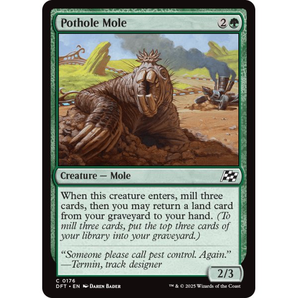 画像2: 道穴のモグラ/Pothole Mole (2)