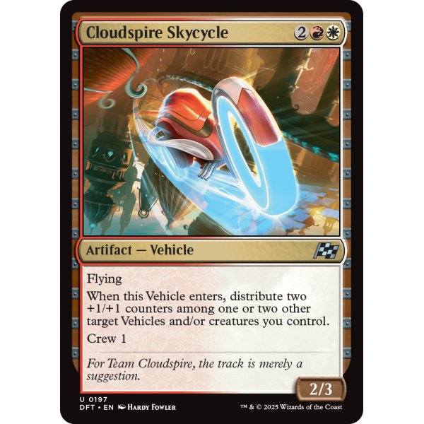 画像2: クラウドスパイアの飛空二輪車/Cloudspire Skycycle (2)