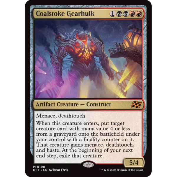 画像2: 焚炭の機械巨人/Coalstoke Gearhulk (2)