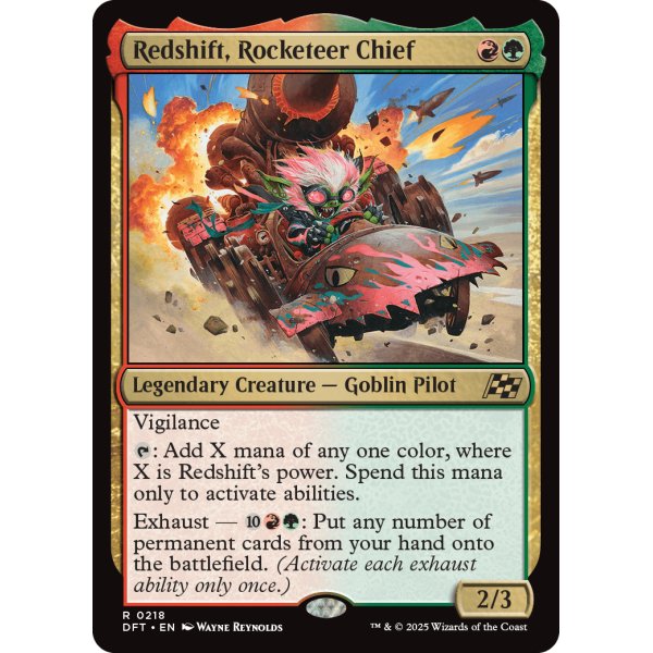 画像2: ロケッティアの隊長、レッドシフト/Redshift, Rocketeer Chief (2)
