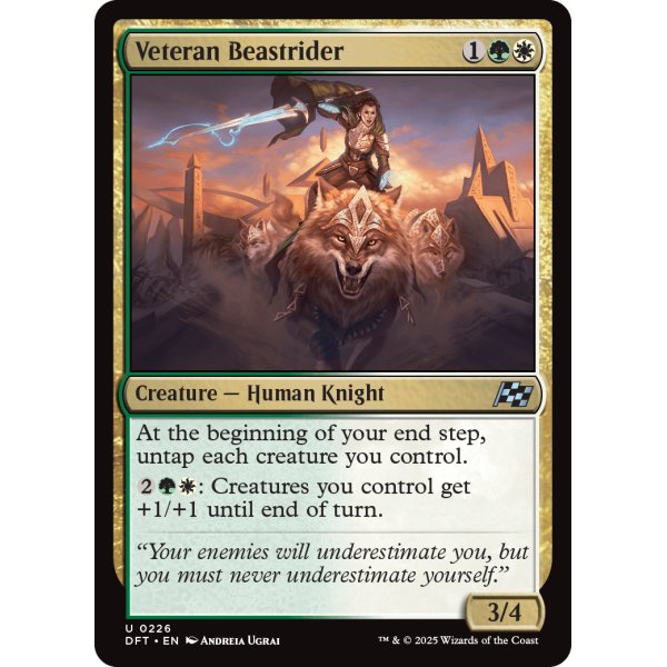 画像2: 歴戦の獣騎兵/Veteran Beastrider (2)