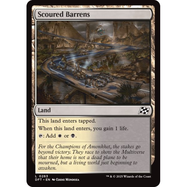 画像2: 磨かれたやせ地/Scoured Barrens (2)
