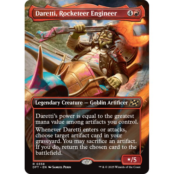 画像2: ロケッティアの技師、ダレッティ/Daretti, Rocketeer Engineer (2)