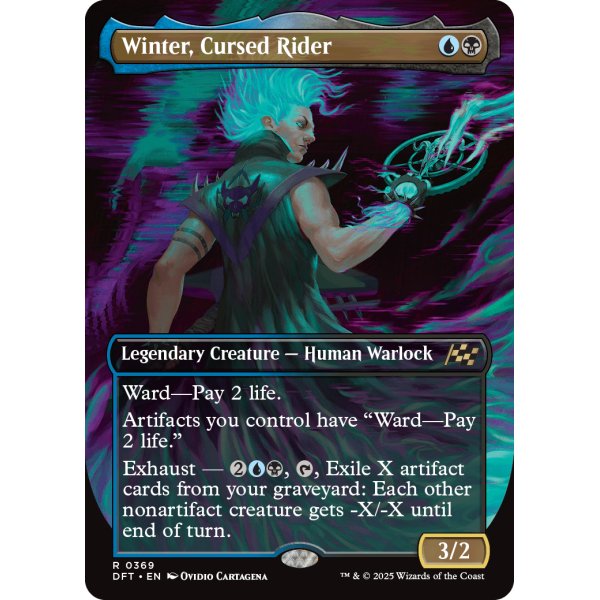 画像2: 呪われし運転手、ウィンター/Winter, Cursed Rider (2)