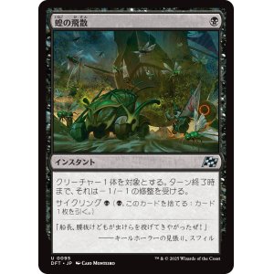 画像: 蝗の飛散/Locust Spray
