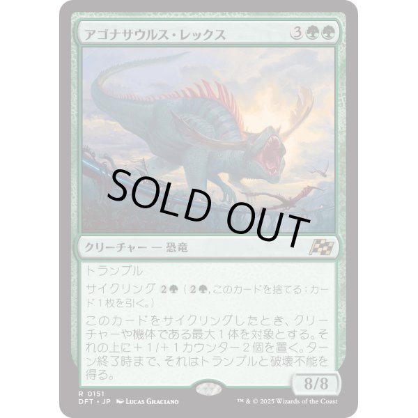 画像1: アゴナサウルス・レックス/Agonasaur Rex (1)