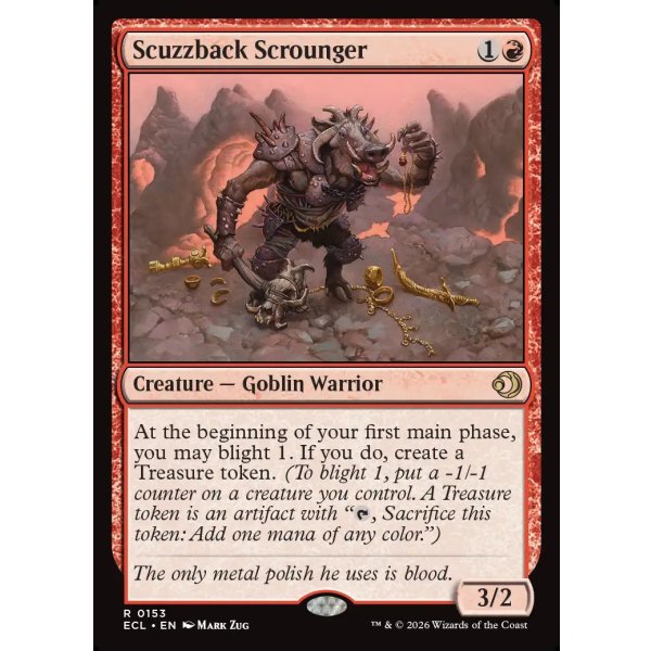 画像2: 汚れ背のたかり屋/Scuzzback Scrounger (2)