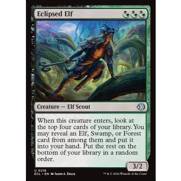 画像2: 蝕甚化したエルフ/Eclipsed Elf (2)