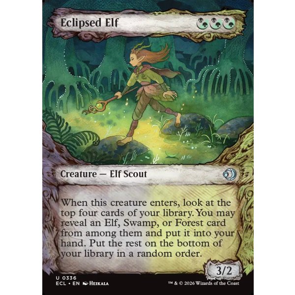 画像2: 蝕甚化したエルフ/Eclipsed Elf (2)