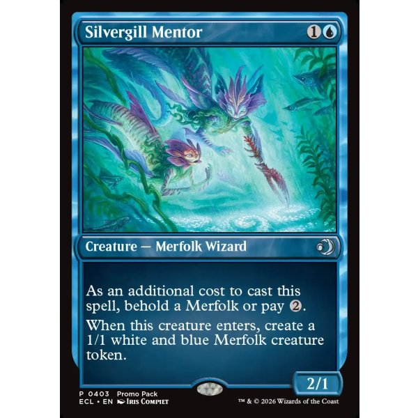 画像2: 銀エラの導師/Silvergill Mentor (2)