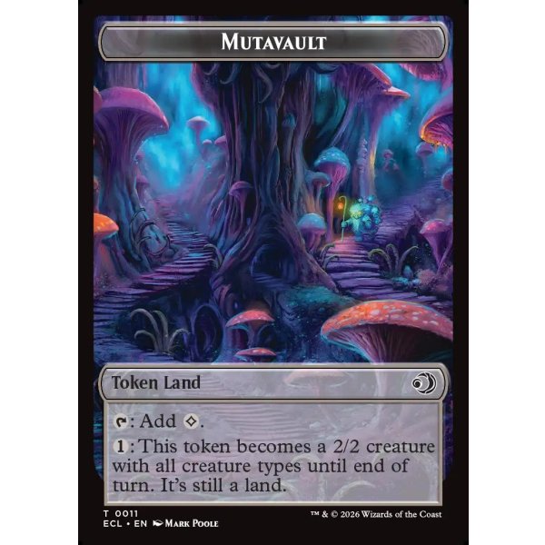 画像4: 変わり谷+大鹿トークン/Mutavault+Elk Token (4)