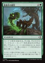 画像: 真夜中の耕作/Midnight Tilling