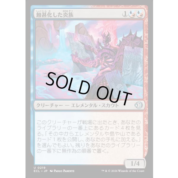 画像1: 蝕甚化した炎族/Eclipsed Flamekin (1)