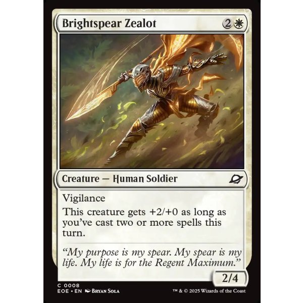 画像2: 光槍の盲信者/Brightspear Zealot (2)