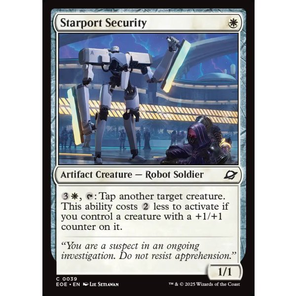 画像2: スターポートの警備機/Starport Security (2)