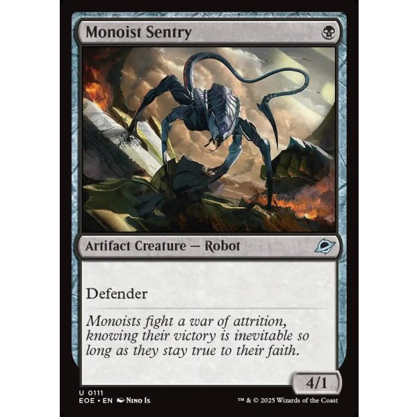 画像2: モノイストの歩哨/Monoist Sentry (2)
