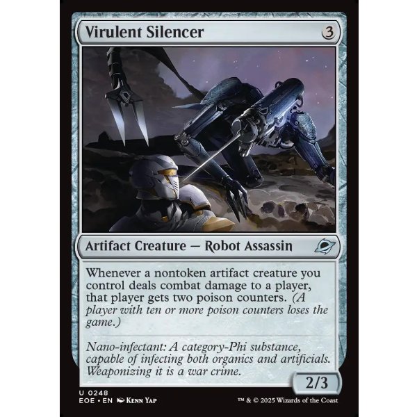 画像2: 悪性の黙らせ屋/Virulent Silencer (2)