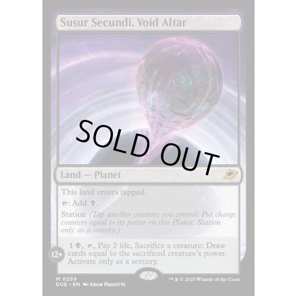 画像2: ヴォイドの祭壇、ススール・セクンディ/Susur Secundi, Void Altar (2)