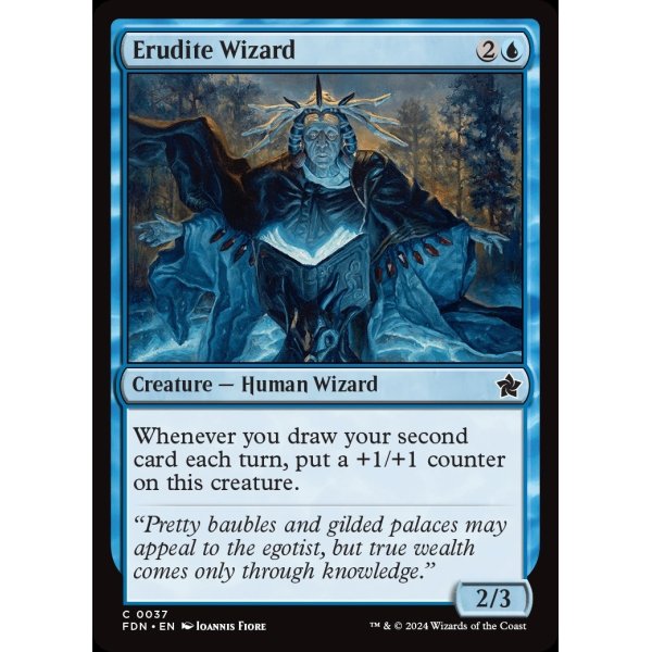 画像2: 博学の魔術師/Erudite Wizard (2)