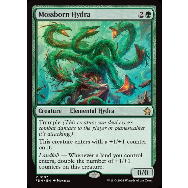 画像2: 苔生まれのハイドラ/Mossborn Hydra (2)