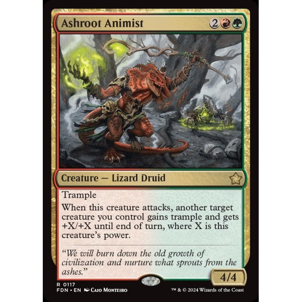 画像2: 灰根の精霊信者/Ashroot Animist (2)