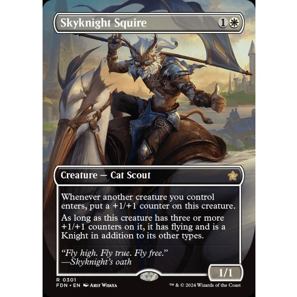 画像2: 空騎士の従者/Skyknight Squire (2)