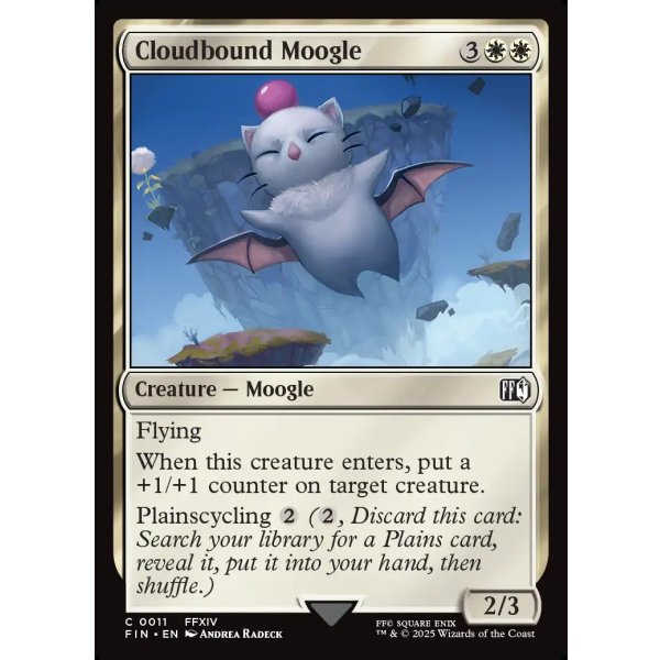 画像2: 雲海のモーグリ族/Cloudbound Moogle (2)